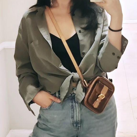 Louis Vuitton Vintage Vernis Christie PM Bronze Patent Leather Crossbody Bag - Picture 9 of 9